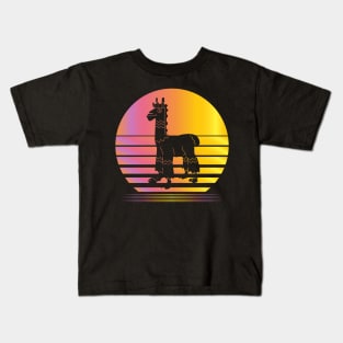 Altiplano Synthwave - Board Game Inspired Graphic - Tabletop Gaming  - BGG Kids T-Shirt